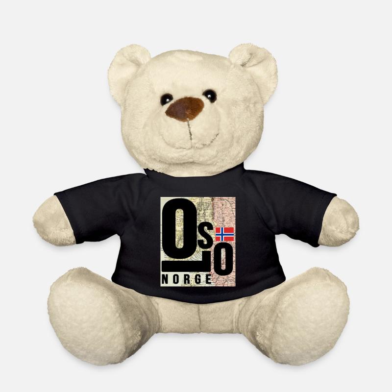 Oslo Norwegen - Teddy - Schwarz