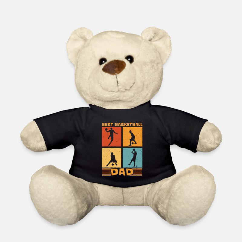 Best Basketball Dad - Teddy - Schwarz