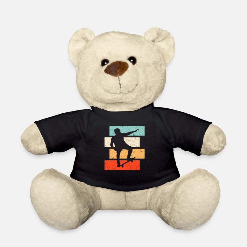Skate Retro - Teddy - Schwarz