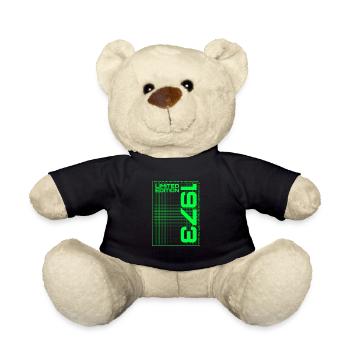 Limited Edition Grid 1973 - Birthday - Teddy Bear - black - Front