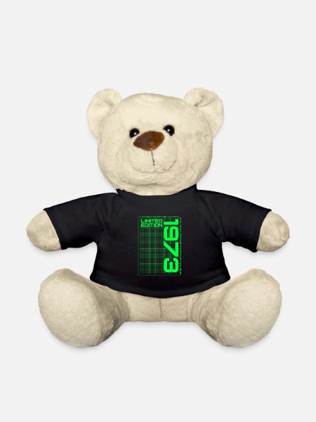 Limited Edition Grid 1973 - Geburtstag - Teddy - Schwarz