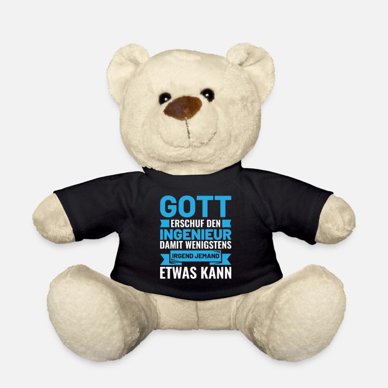 Ingenieur Spruch - Teddy - Schwarz
