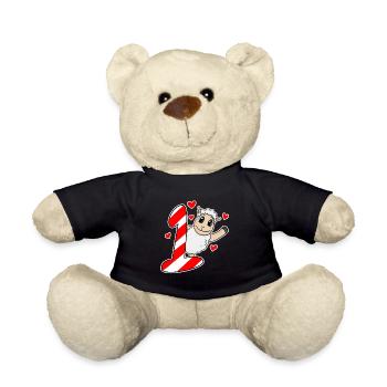Ich bin 1 - 1. Geburtstag - Teddy - Schwarz - Vorne