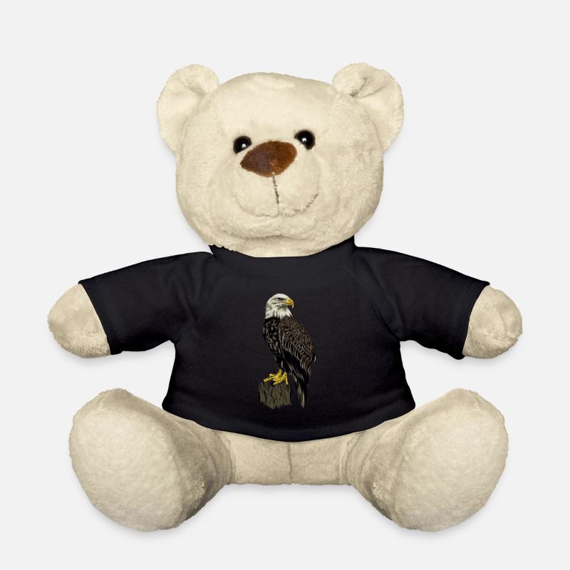 just a girl who loves eagles Vogel Adler - Teddy - Schwarz
