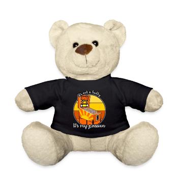 Pinball Retro Flipperautomat Flipper - Teddy - Schwarz - Vorne