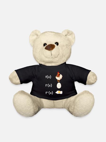 Mathematik Lehrer Ableitung Lustiges Mathe Integra - Teddy - Schwarz