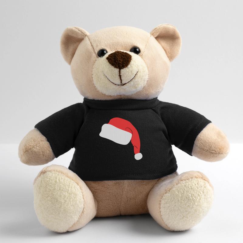 Funny Santa Hat Teddy Bear