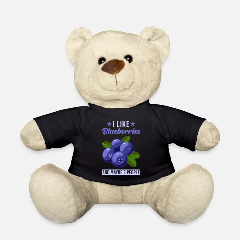 Blaubeeren - Teddy - Schwarz
