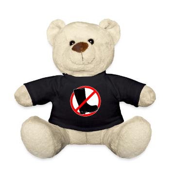Rubber boots forbidden - gardening and gardening - Teddy Bear - black - Front