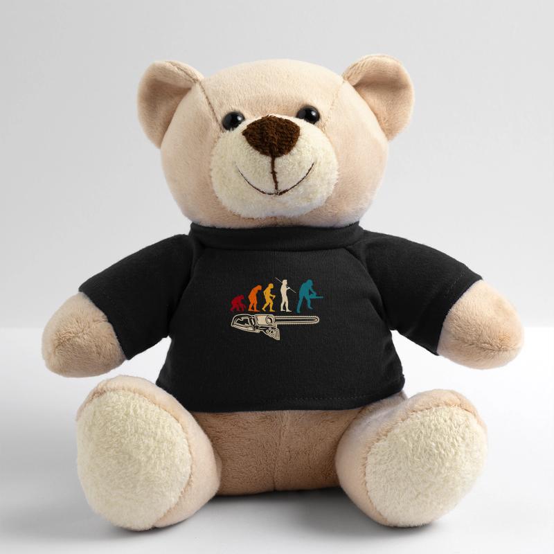 Chainsaw Arborist Evolution Teddy Bear