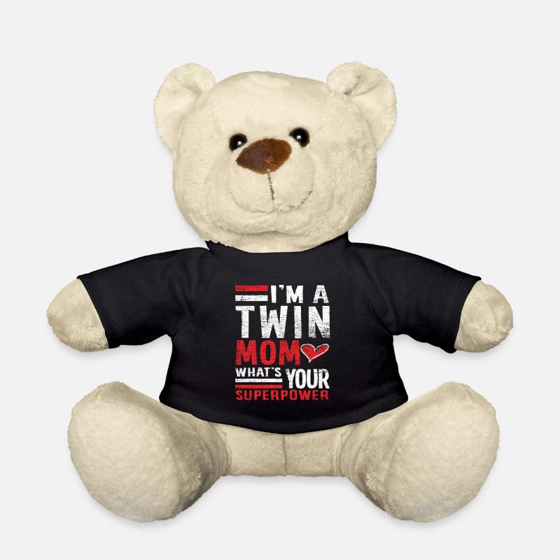 Zwillingsmama - Teddy - Schwarz