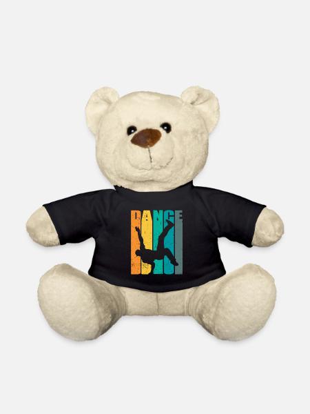 Breakdance BBoy BGirl Streetdance Breakdance - Teddy Bear - black
