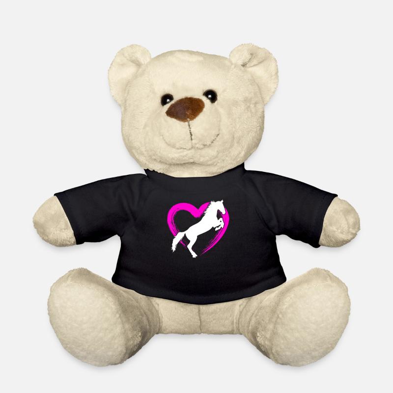 Cheval Cheval Amour - Nounours - noir