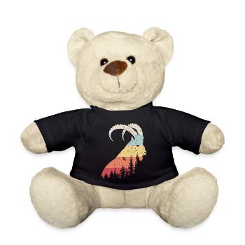Steinbock - Teddy - Schwarz - Vorne