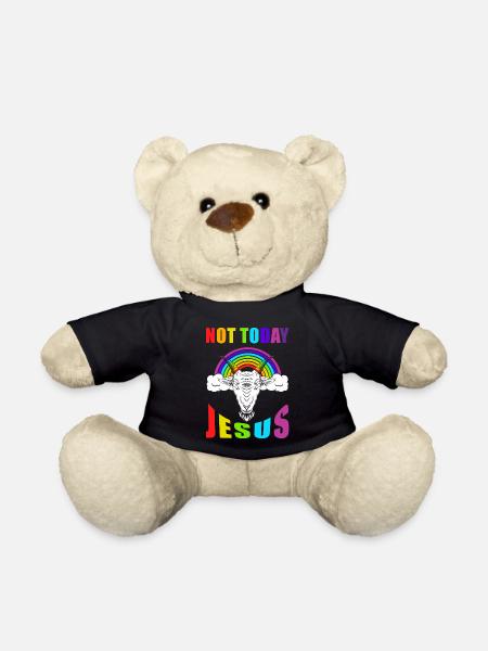 Not today Jesus - Teddy - Schwarz