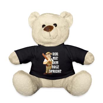 ZIMMERMANN DER MIT DEM HOLZ SPRICHT - Teddy - Schwarz - Vorne