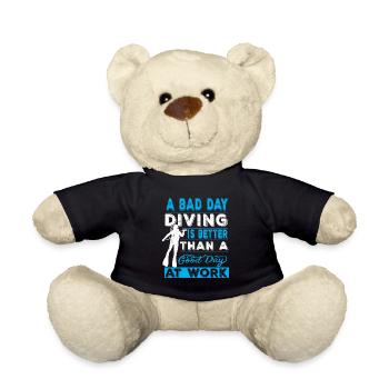 A Bad Day Diving Is Better Than A Good Day At Work - Teddy - Schwarz - Vorne
