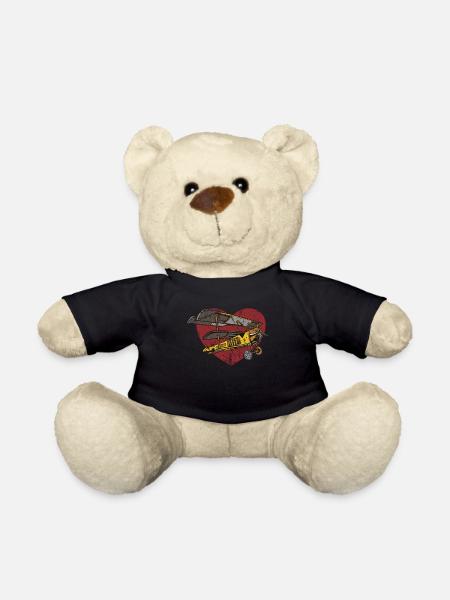 Modéliste d’avion Modèle d’avion Passe-temps - Nounours - noir