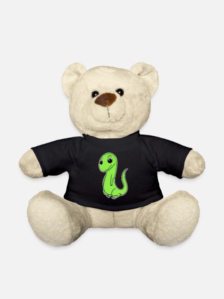 Eidechse - Teddy - Schwarz