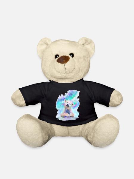 Eisbär - Teddy - Schwarz