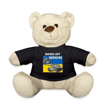 HANDS OFF UKRAINE - Teddy - Schwarz - Vorne