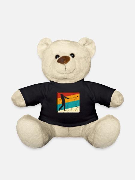 Golf Logo Retro - Teddy - Schwarz