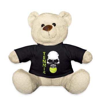 tennis / Tennis / Tennis spieler / Tennis Spielen - Teddy - Schwarz - Vorne