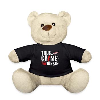 True Crime Junkie - Teddy - Schwarz - Vorne