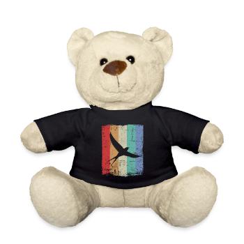 Vögel Vogel Schwalbe - Teddy - Schwarz - Vorne