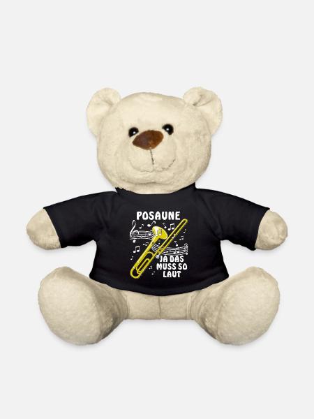 POSAUNE JA DAS MUSS SO LAUT - Teddy - Schwarz