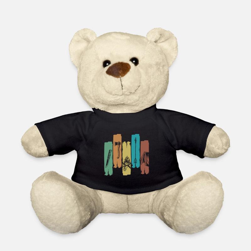 Bushcraft Gegenstände - Teddy - Schwarz