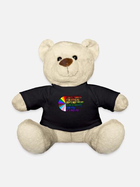 Gleiche Rechte Für Andere Gay Lgbtq Pride Month - Teddy - Schwarz