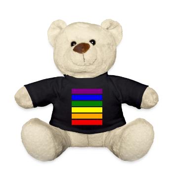 Couleurs United Pride - Nounours - noir - Devant