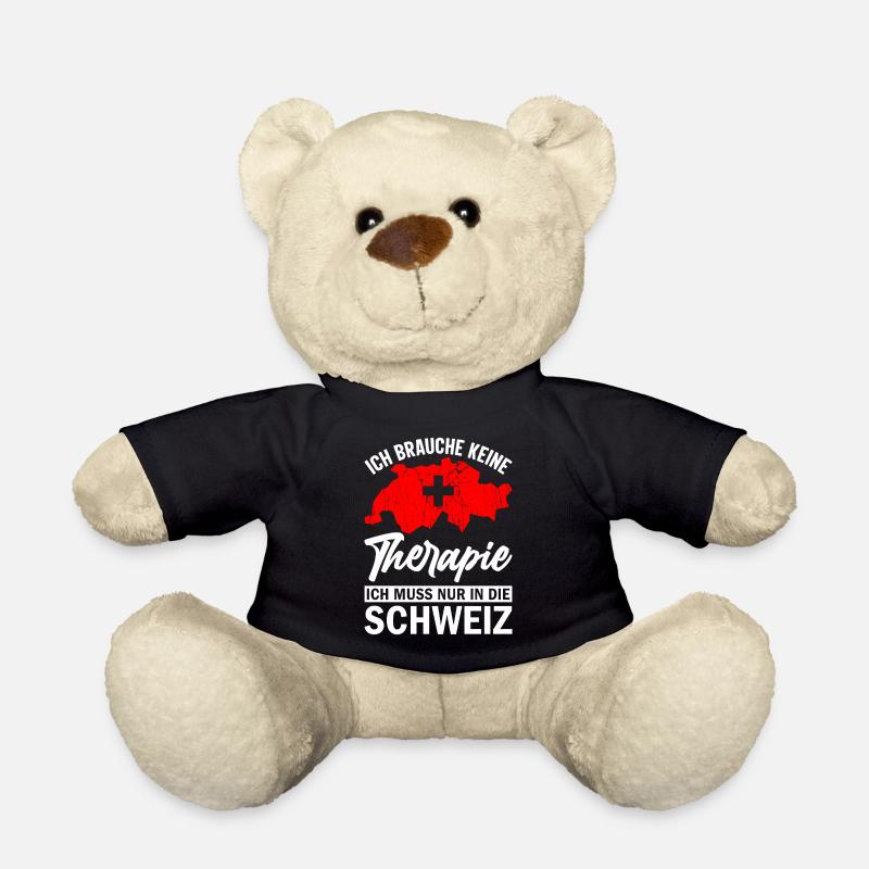 Schweiz - Teddy - Schwarz
