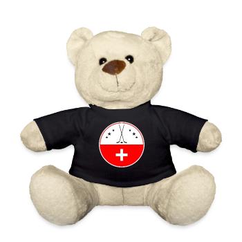 Suisse Hockey - Nounours - noir - Devant