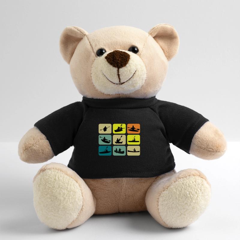 Canoe Gets Me Retro Paddle Together Canoe Paddle Teddy Bear