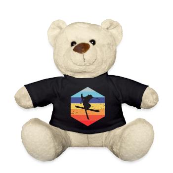 Ski Freestyle Herren Freestyle Ski Slopestyle - Teddy - Schwarz - Vorne