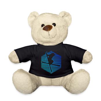 Herren Ski Freestyle Ski Jumping Freestyle Ski - Teddy - Schwarz - Vorne
