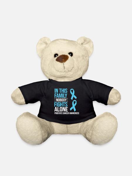Prostate Cancer Prostate Cancer Chemo - Teddy Bear - black