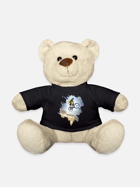 Mountainbike | Mountainbiker | Downhill - Teddy - Schwarz