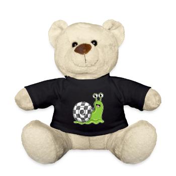 Escargot Échiquier Jeu de société d’échecs - Nounours - noir - Devant