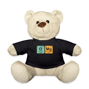 Éléments chimiques Chimiste Chimie - Nounours - noir - Devant