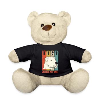 Dogo Argentino Grand Cadeau Danois - Nounours - noir - Devant