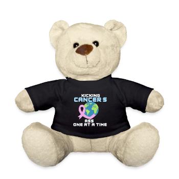Dem Krebs in den Arsch treten - einer nach dem and - Teddy - Schwarz - Vorne