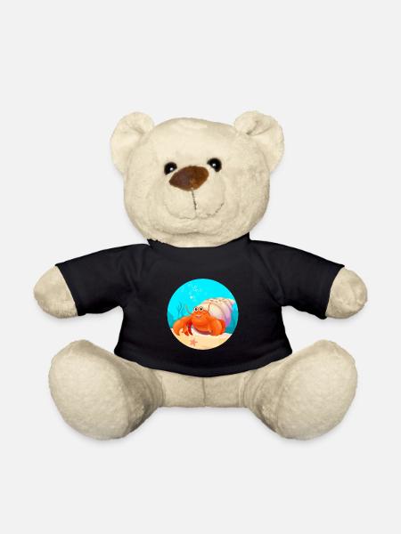 the hermit crab the hermit - Teddy Bear - black