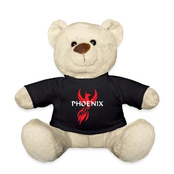 Phoenix Wizard Witch Fantasy Cadeau - Nounours - noir - Devant