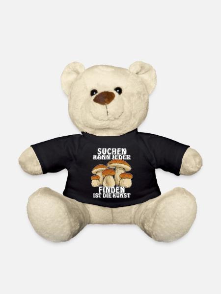 SUCHEN KANN JEDER FINDEN IST DIE KUNST - Teddy - Schwarz