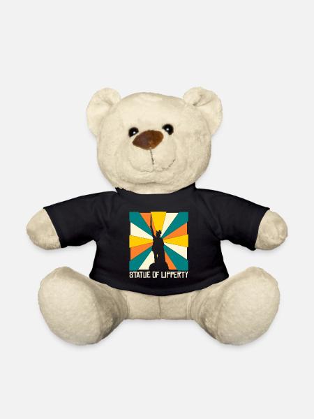 Hermannsdenkmal Retro Detmold Lippe - Teddy - Schwarz