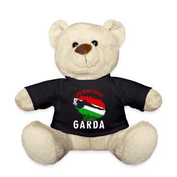 Lac de Garde Lago di Garda - Nounours - noir - Devant