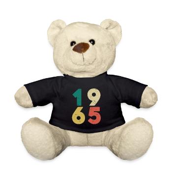 1965 - Millésime 1965 Rétro Vintage - Nounours - noir - Devant